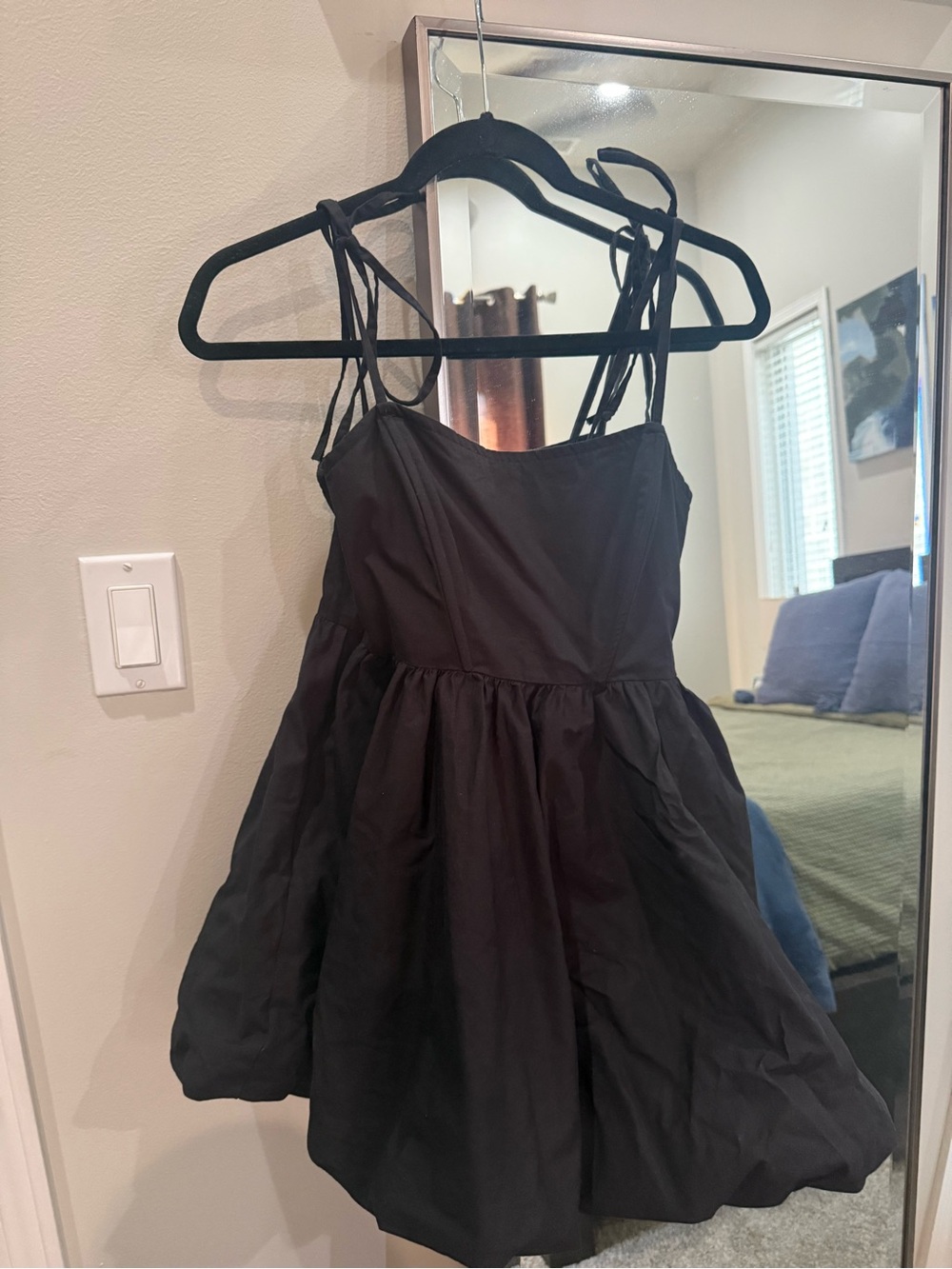 Oak + Fort Black Dress
